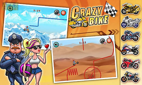 crazy bike - racing games
