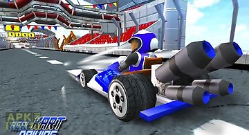 Racing car: karting game