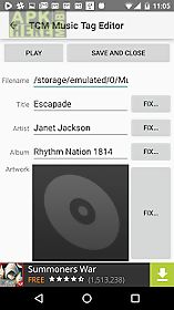 tcm music tag editor