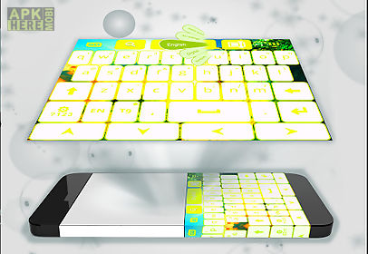 keyboard lime green