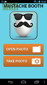mustache booth