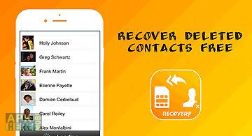 Recover deleted contacts