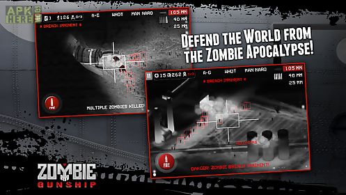 zombie gunship: gun dead 3d