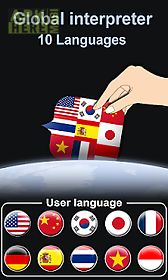 global interpreter [10 lang]
