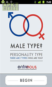 male personality test