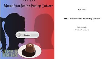 Novel tita be my puding coklat