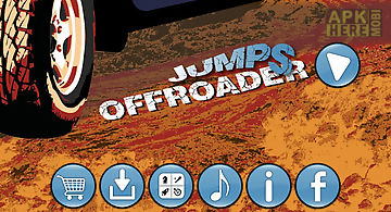 Offroader jumps