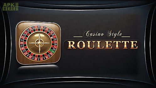 roulette - casino style!