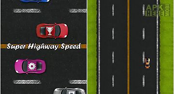 Super highway speed: car racing