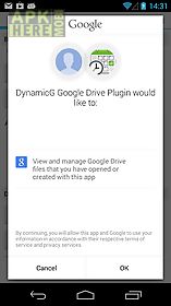 dynamicg google drive plugin
