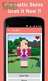 girl skins for pe minecraft