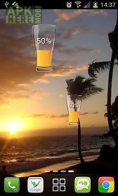 beer in glass hd battery
