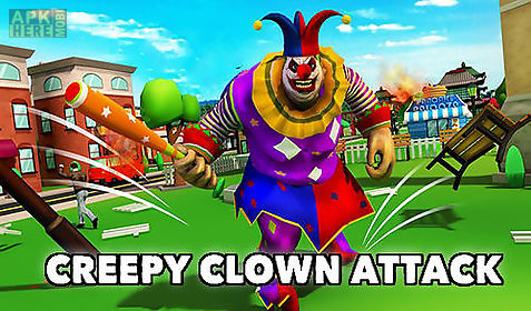 creepy clown attack