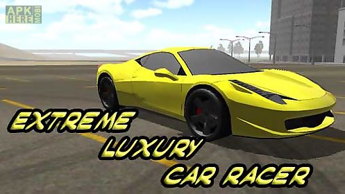 extreme luxury car racer