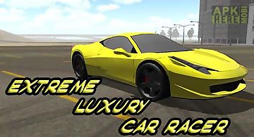 Extreme luxury car racer