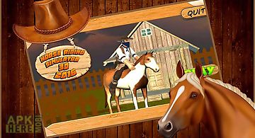Horse riding simulator 3d 2016