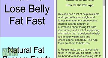 How to lose belly fat fast 