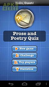 prose and poetry quiz free