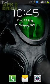 army: gas mask live wallpaper