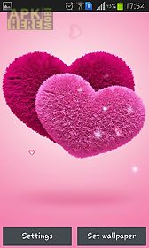 fluffy hearts live wallpaper