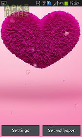 fluffy hearts live wallpaper