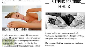 Sleep positions health effects