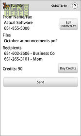 faxfile - send fax from phone