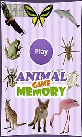 the animals memory game