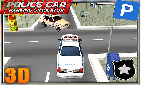police car parking simulator