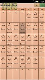easy calendar