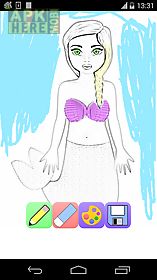 mermaid coloring games