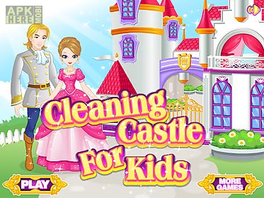 cleaning castle for kids