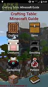 crafting table minecraft guide
