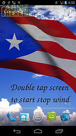 3d Puerto Rico Flag Lwp Live Wallpaper For Android Free