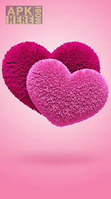 fluffy hearts  live wallpaper