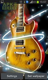 guitar by happy  live wallpaper