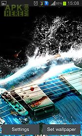 guitar by happy  live wallpaper