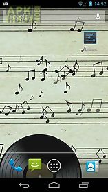 music notes 3d  live wallpaper