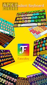 fancykey keyboard - cool fonts