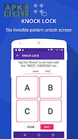 knock lock - applock screen