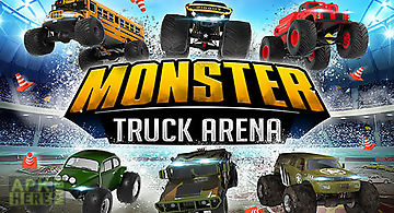 Monster truck arena driver