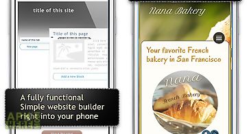 Website builder for android
