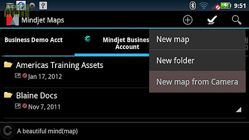 mindjet maps for android