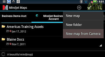 Mindjet maps for android