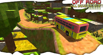Off-road: hill driver bus craft