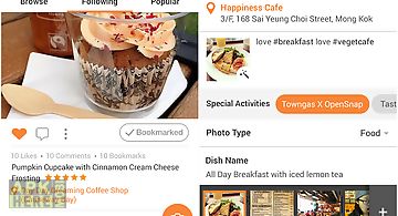 Opensnap: photo dining guide