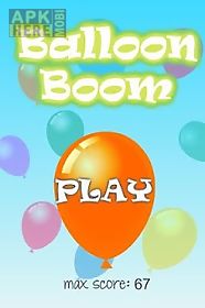 balloon boom for kids