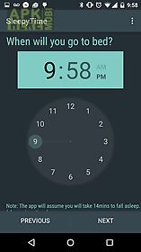 sleepytime: bedtime calculator