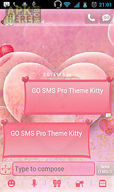 theme kitty for go sms pro