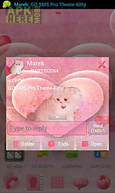 theme kitty for go sms pro